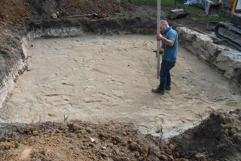 Préparation pour installation de la filière