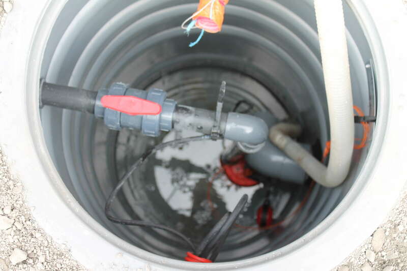 Intérieur du poste de relevage 