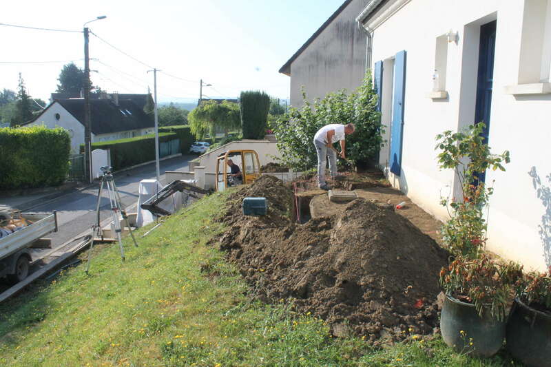 Création d'allée en béton désactivé, une solution esthétique pour vos différents accès.