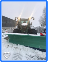 Passage de la lame pour déneiger vos accès !