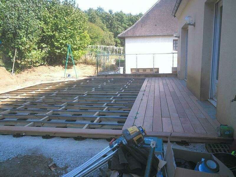 Aménagement d'une terrasse bois 