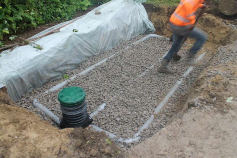 Lit d'infiltration après Micro Station 