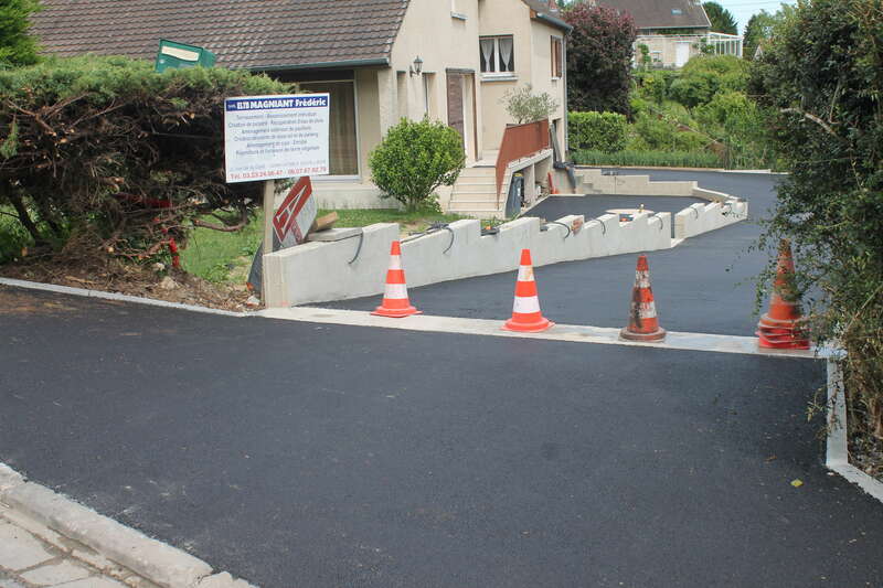 Aménagement de cour après travaux 