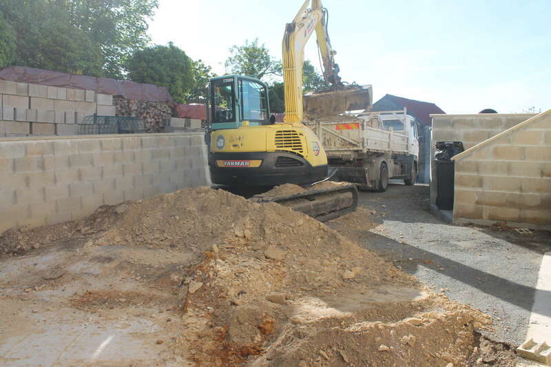 Aménagement de l'accès au pavillon 