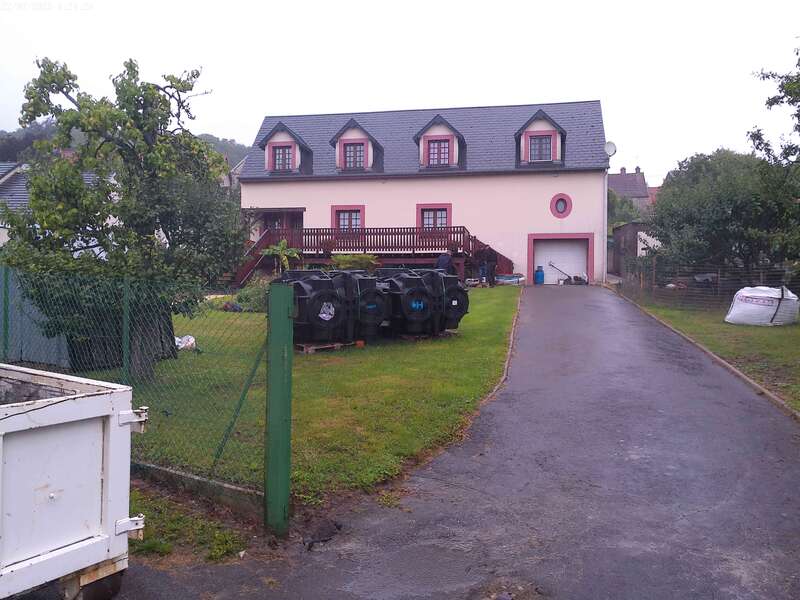 Réhabilitation d un assainissement non collectif avec micro station Ginet 6 EH 