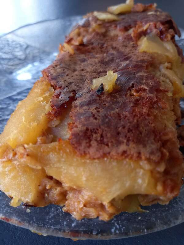 CAKE AUX POMMES SANS OEUFS