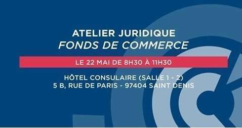 La cession de fonds de commerce - Atelier juridique à la CCI Réunion