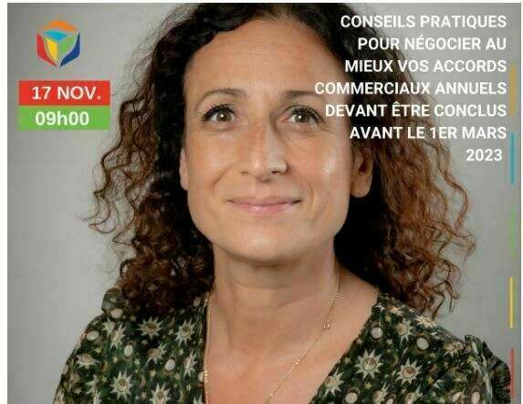 Matinale du SICR : Conseils Pratiques pour négocier au mieux vos accords commerciaux annuels  devant être conclus avant le 1er mars 2023