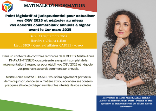 Point législatif et jurisprudentiel pour actualiser vos CGV 2025 et être prêts pour négocier vos accords commerciaux annuels