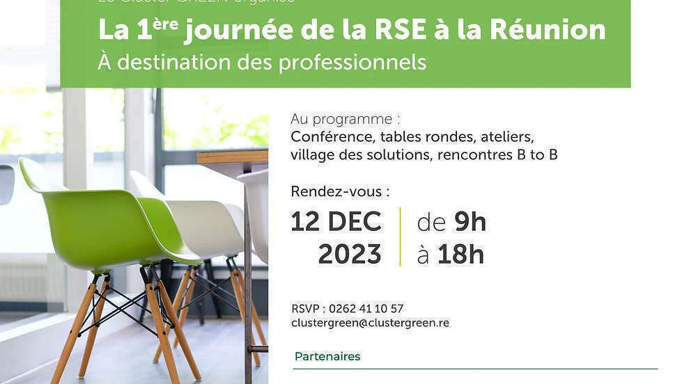 Le Cabinet présent à la 1ère journée de la RSE de La Réunion!