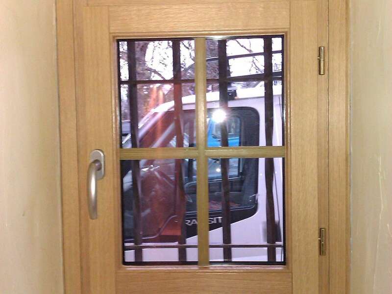 Fenêtre mixte (bois/alu) avec petit-bois