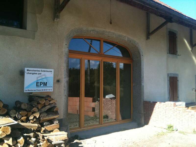 APRÈS : Compo en mélèze brut