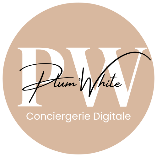 Logo Plum'White Conciergerie