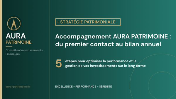 Accompagnement AURA PATRIMOINE : du premier contact au bilan annuel