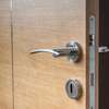 porte intérieure sur mesure dans un intérieur moderne