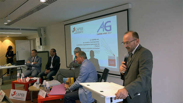 Reynaud peinture : Assemblée Générale CAPEB 83