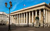 Front view of the Palais Brongniard in Paris