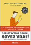 couverture livre cessez d'être gentil soyez vrai