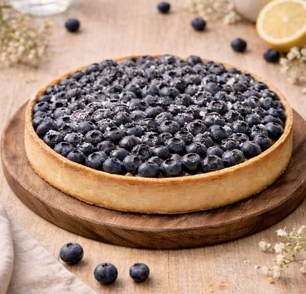 Tarte aux myrtilles – Mustikkapiirakka