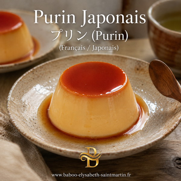 Flan Purin japonais