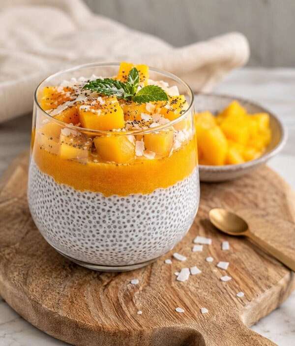 Pudding Chia Coco Mangue
