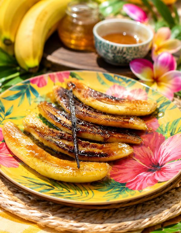 Banane flambée