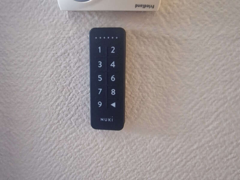 Option Keypad en extérieur