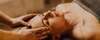 Bouteille en bois et sel de bain pour massage bien-être