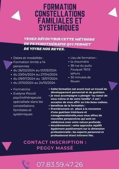 Formation en constellations familiales