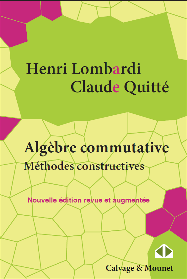 Algèbre communicative - Méthodes constructives