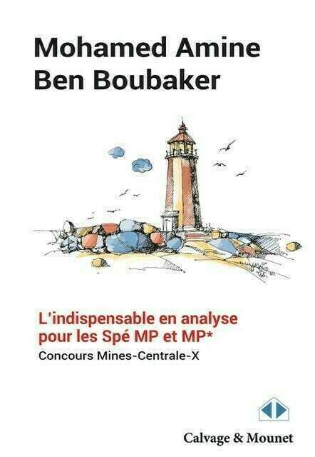 L'indispensable en analyse pour les Spé MP et MP* - Concours Mines-Centrale-X - Mohamed Amine et Ben Boubaker
