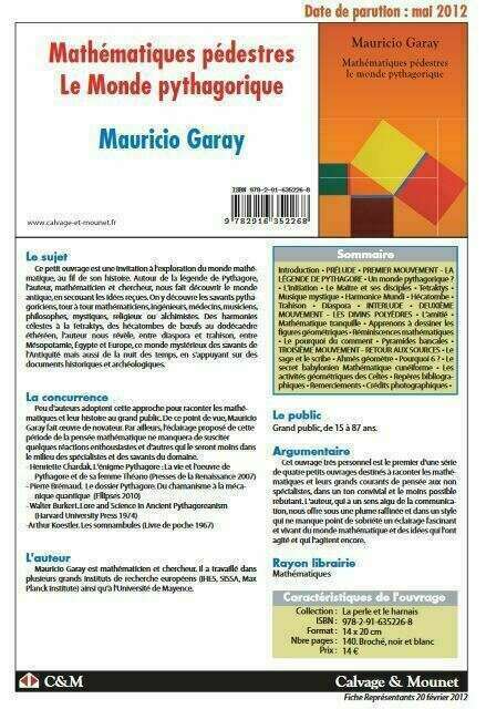 Mathématiques pédestres - Le Monde pythagorique