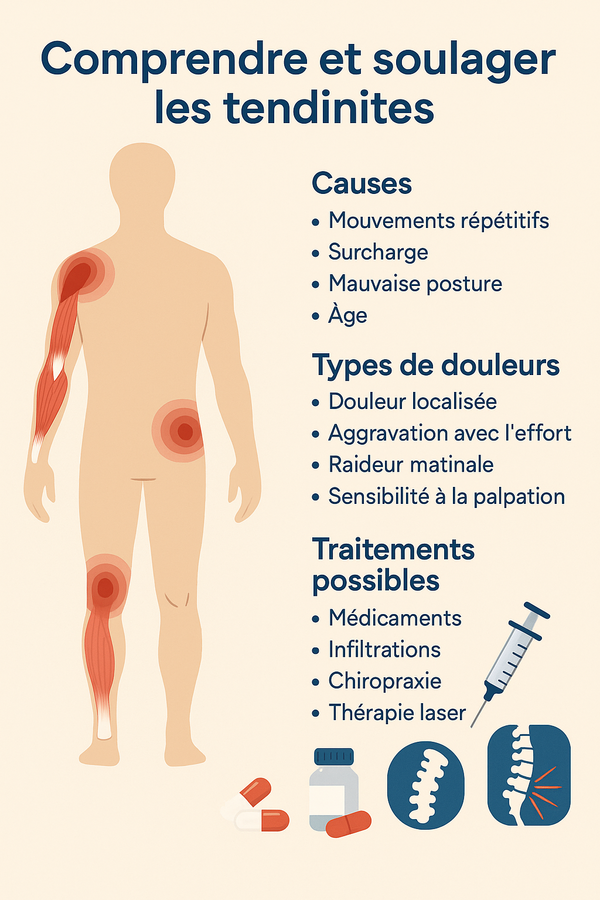 Comprendre et soulager les tendinites