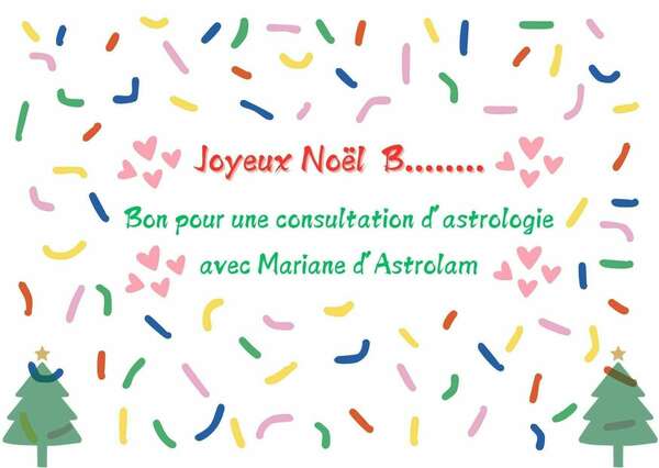 Une consultation d'astrologie en cadeau de fin d'année