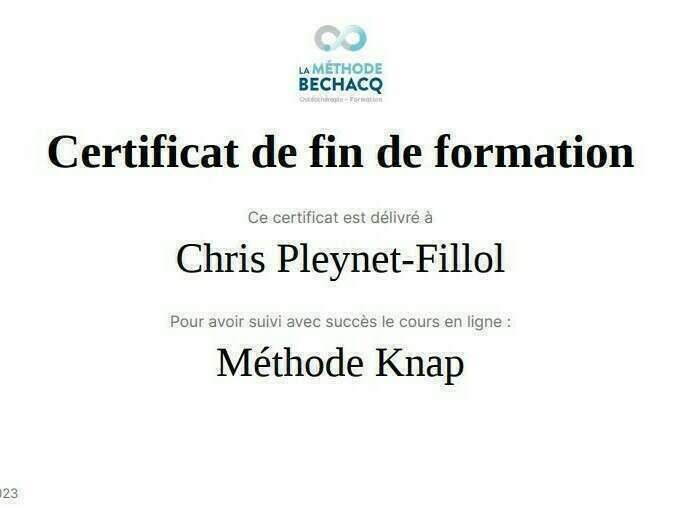 certificat