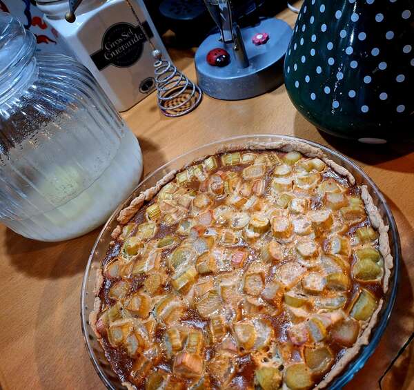 Tarte à la rhubarbe IGB