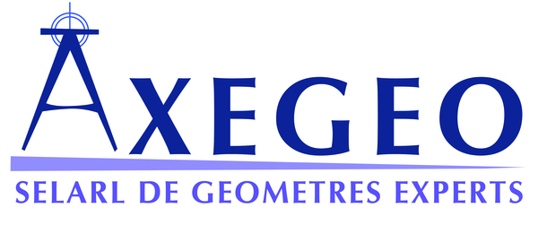 Logo AXEGEO - SELARL DE GÉOMÈTRES EXPERTS