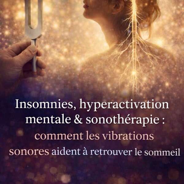 Insomnies, hyperactivation mentale & sonothérapie : comment les vibrations sonores aident à retrouver le sommeil