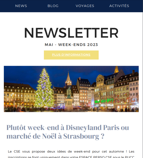 Newsletter Mai