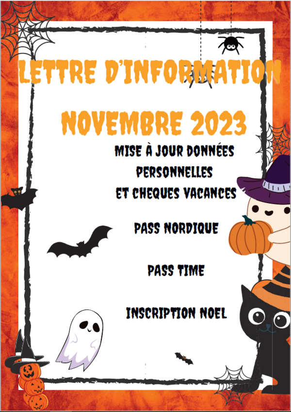 Newsletter Novembre