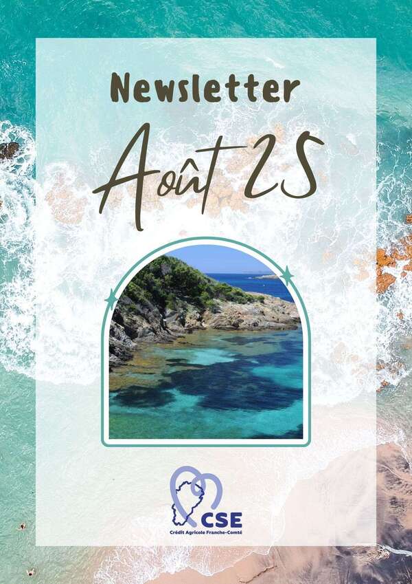 NEWSLETTER AOUT 25