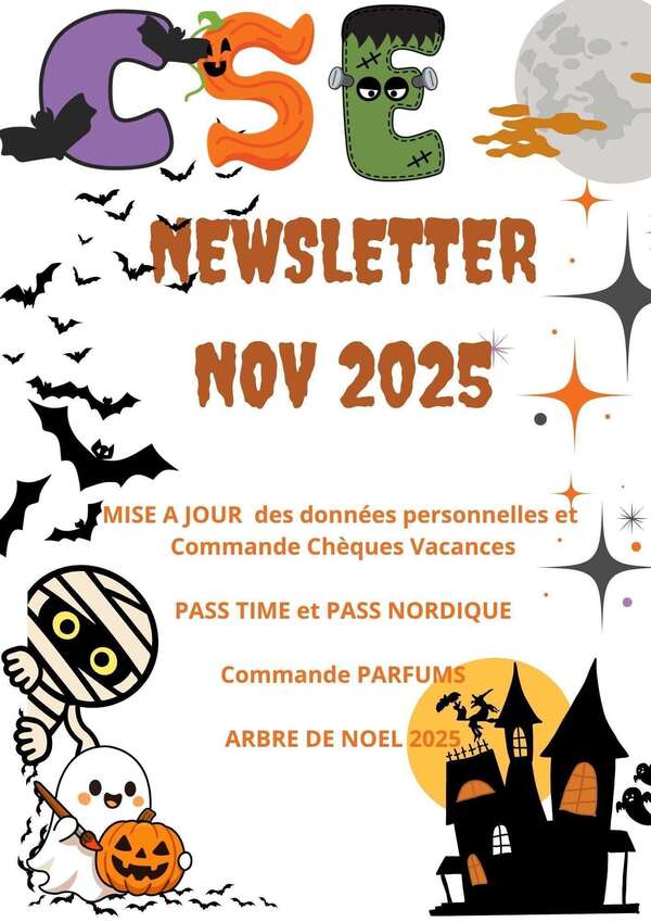 NEWSLETTER NOVEMBRE 2025