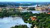 Vue panoramique de Stockholm avec ses îles et le Musée Vasa