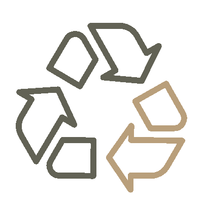 Wired outline 1683 recycling