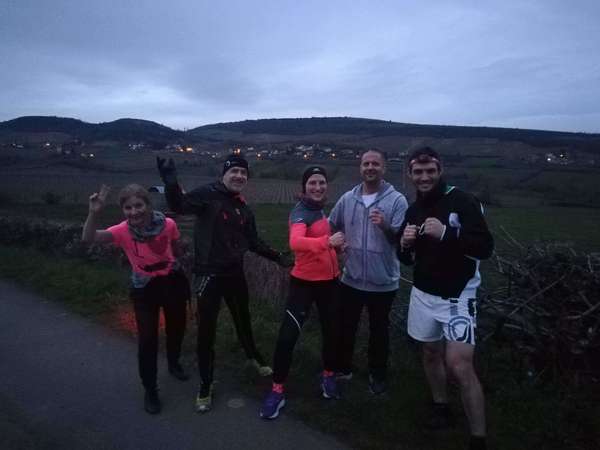 Marathon relais La roche Vineuse 