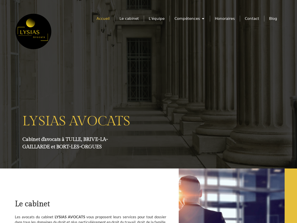 Exemple de site internet de Avocat à Tulle