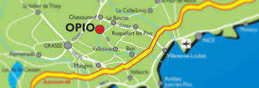 La ville d'Opio - Village Provençal