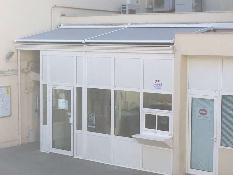 Store véranda pour le CCAS Cannes 2017