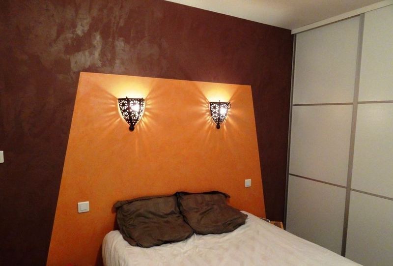 Mur + tête de lit Stucco Sinfonia