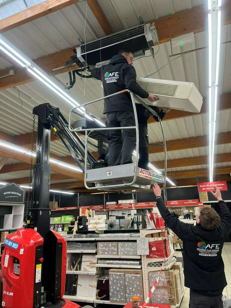 Changement d'une climatisation